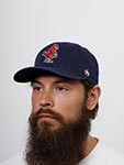 Бейсболка AMERICAN NEEDLE арт. SMU702A-MRB Memphis Redbirds Hepcat ML (темно-синий)